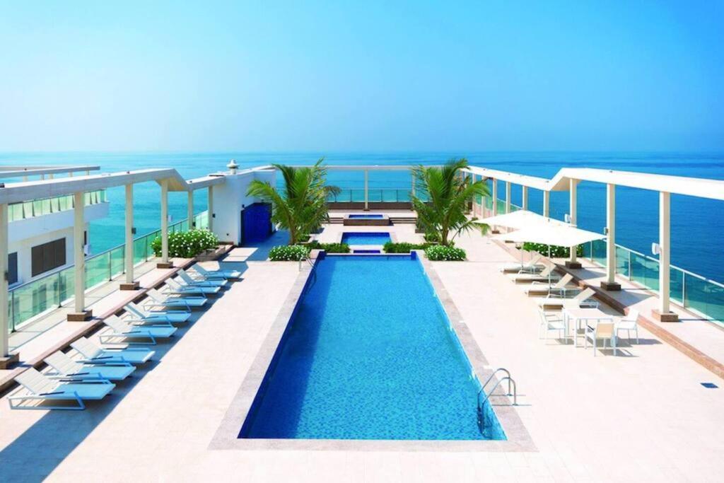 Ocean Whisper Ultra Luxe 1 Bedroom Apartment With A Private Beach - Al Marjan Island Ras Al-Chajma Zewnętrze zdjęcie