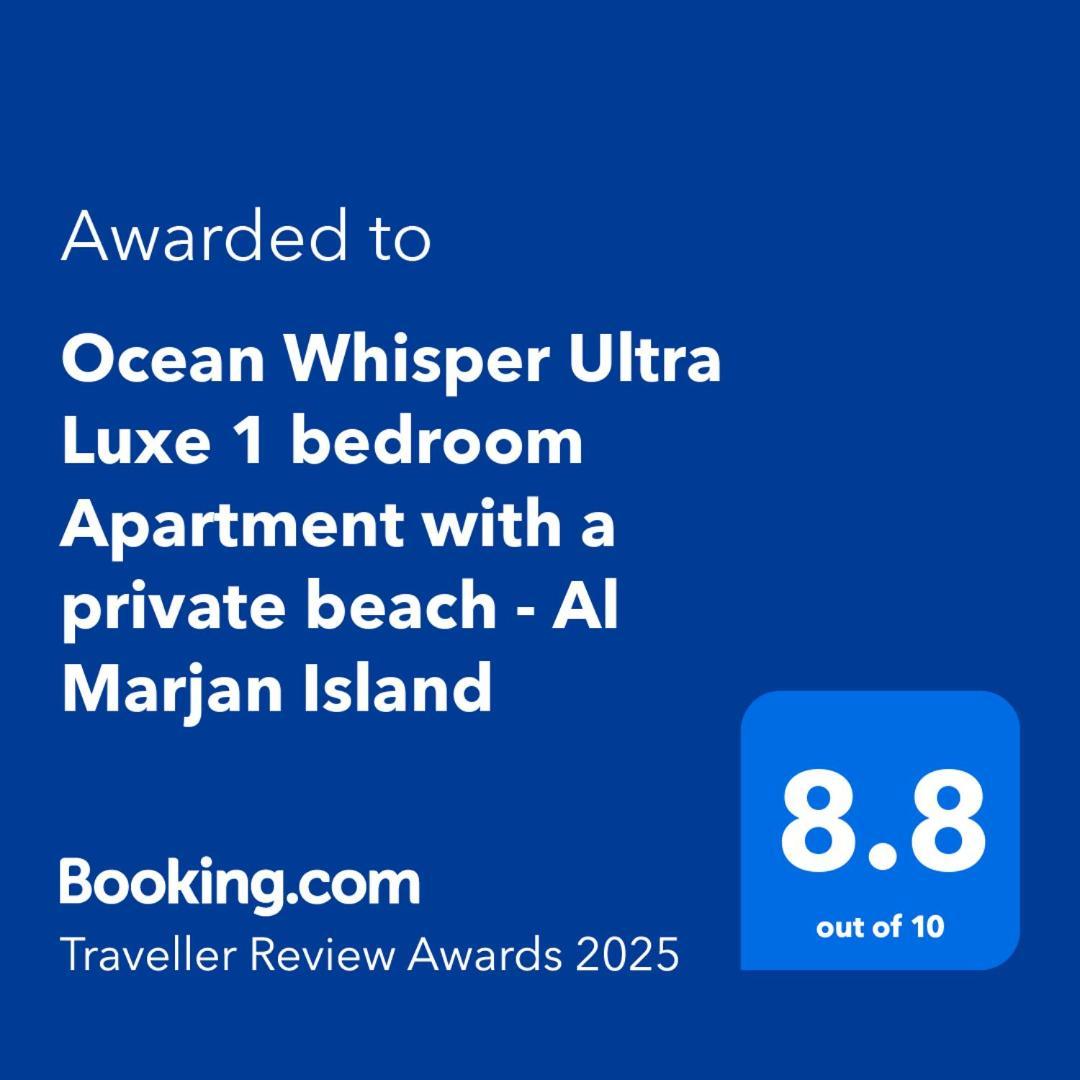 Ocean Whisper Ultra Luxe 1 Bedroom Apartment With A Private Beach - Al Marjan Island Ras Al-Chajma Zewnętrze zdjęcie